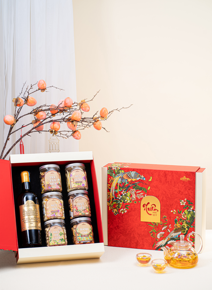 set quà tết