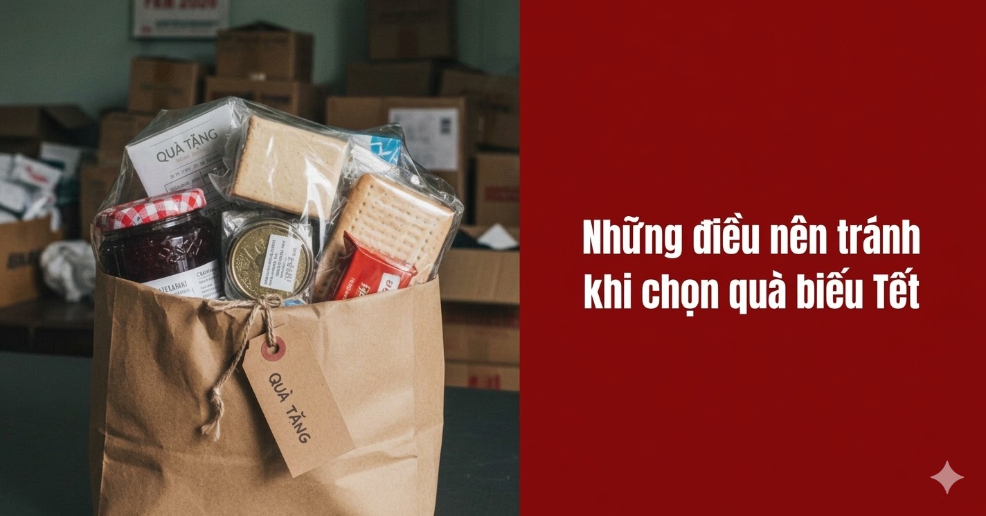 kiêng kỵ khi tặng quà tết phải tránh