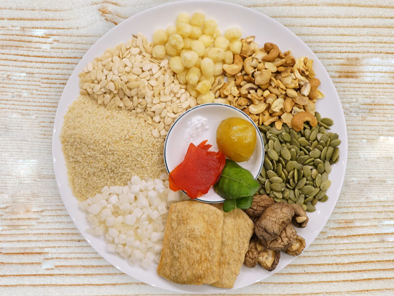 Cách Làm Bánh Trung Thu Thập Cẩm Chay 