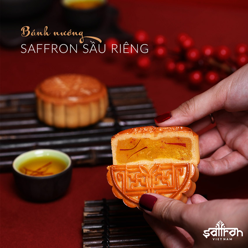 Bánh trung thu Saffron