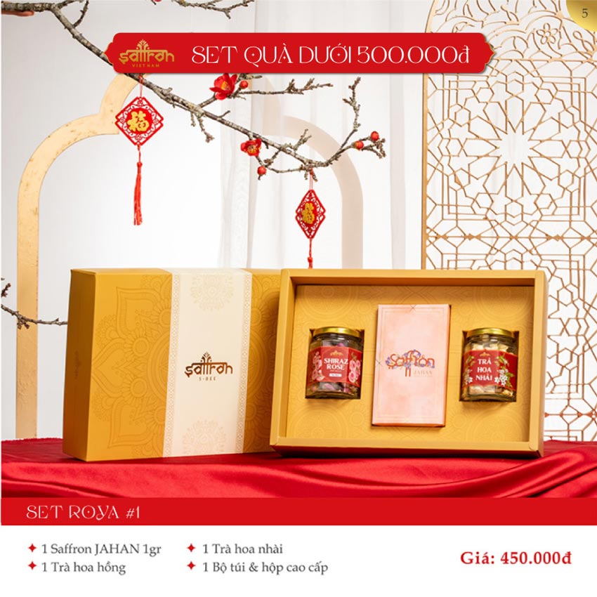 3. Giỏ quà Tết Roya - quà Tết rẻ ý nghĩa