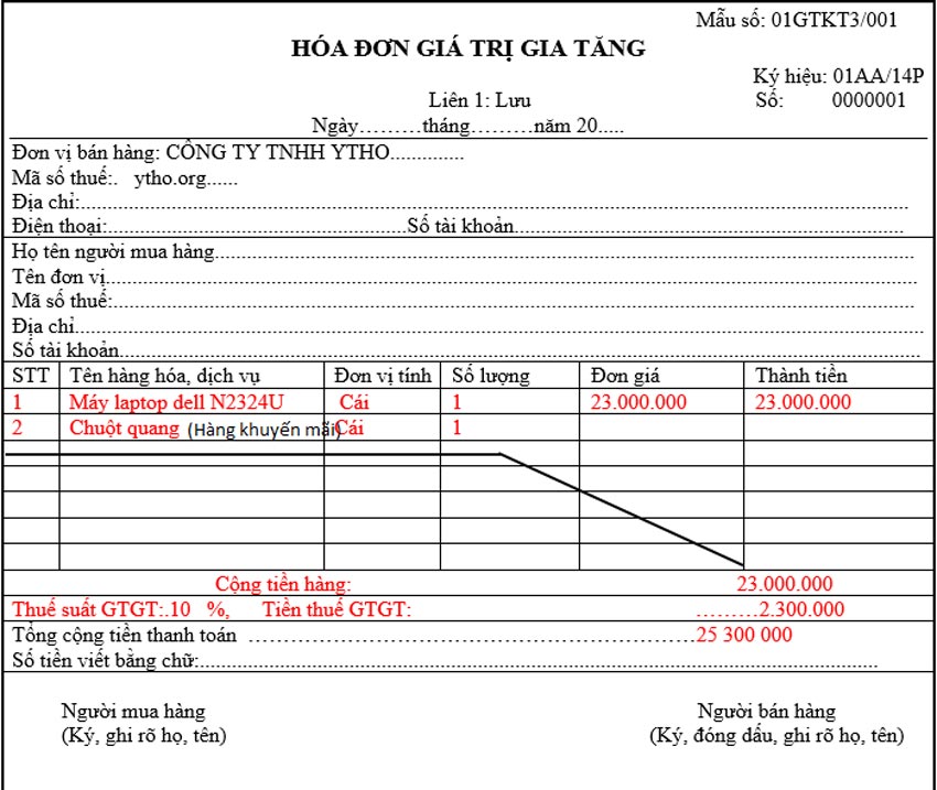 3. Tặng quà cho khách hàng, đối tác có phải xuất hóa đơn không?
