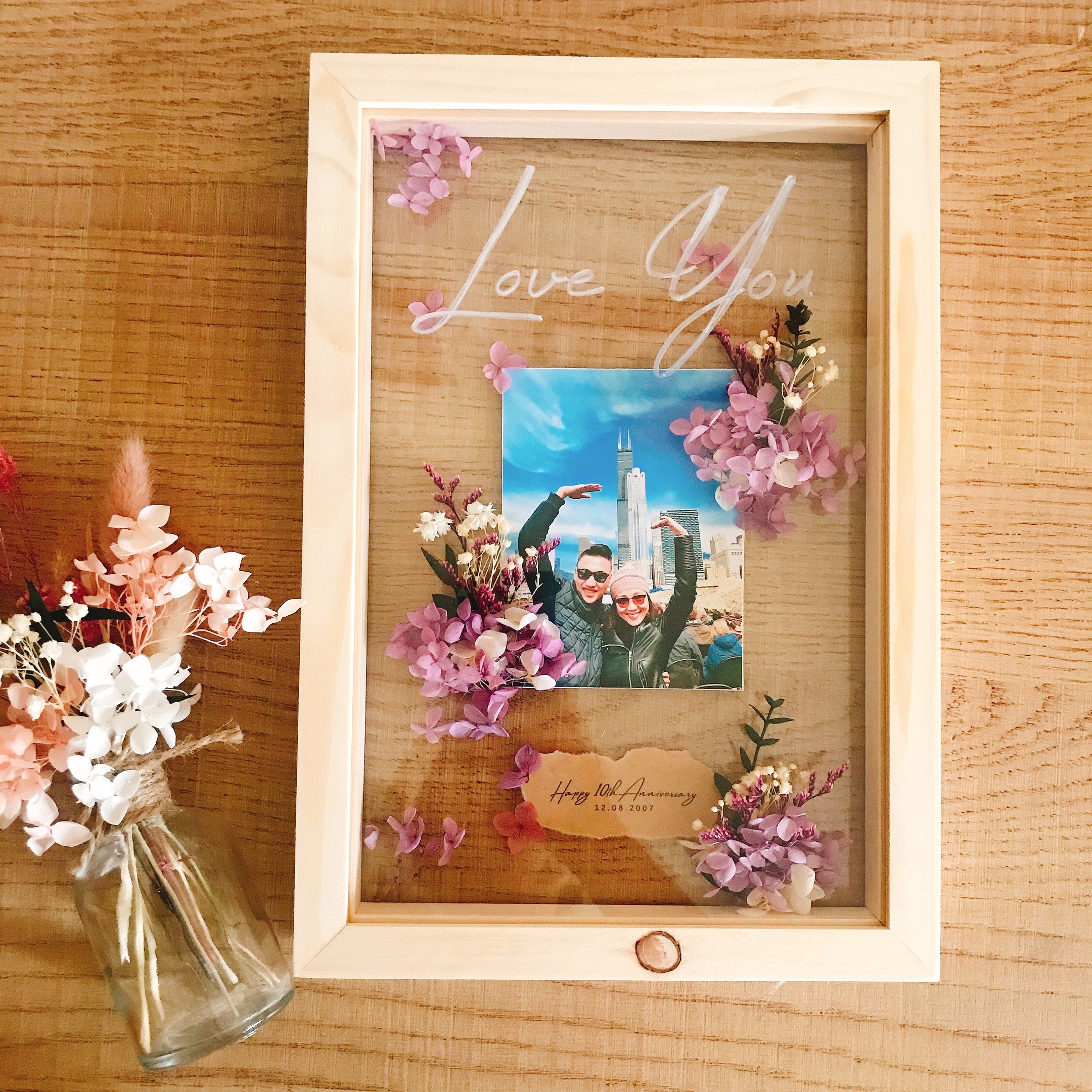 Khung ảnh kèm in ảnh theo yêu cầu