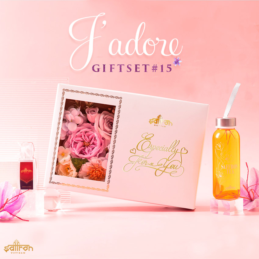 2. Set Saffron quà tặng cô giáo 8/3 ý nghĩa