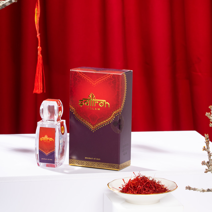 Hộp quà sinh nhật Ba Tư Saffron SALAM cao cấp và Trà hoa