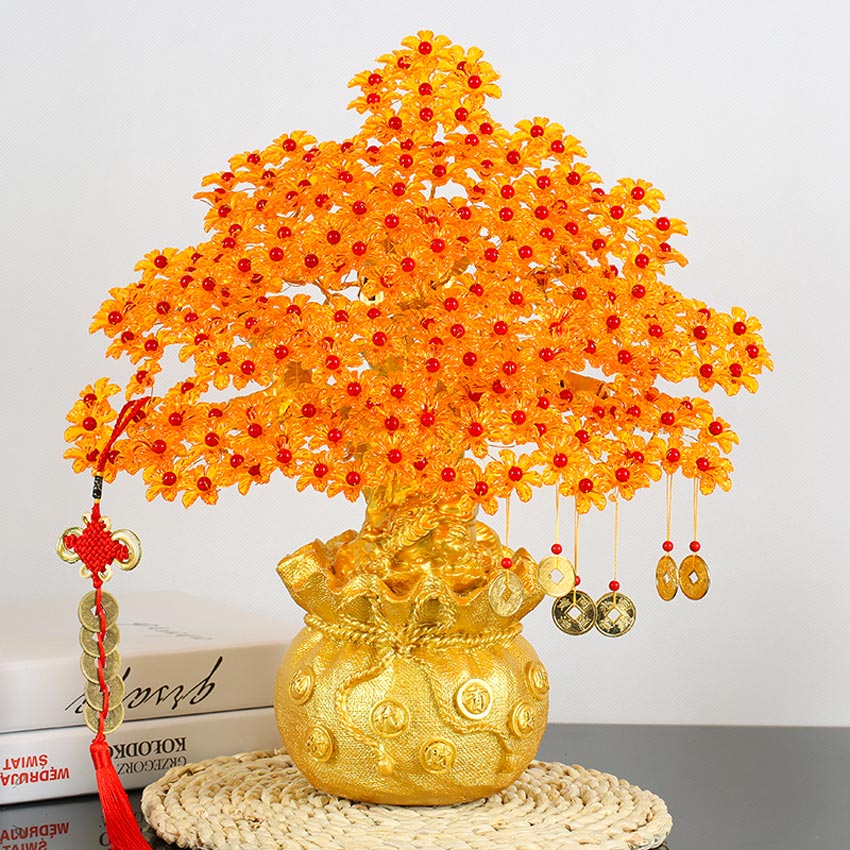 Quà tân gia cây tài lộc