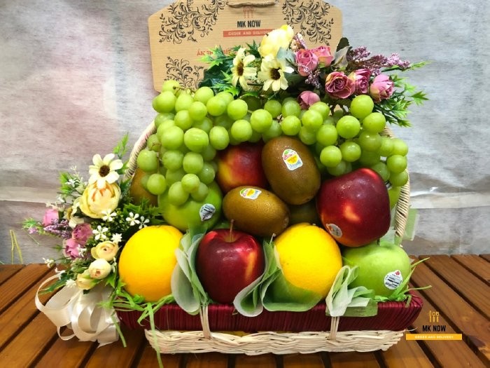 Giỏ trái cây tặng tết 2024