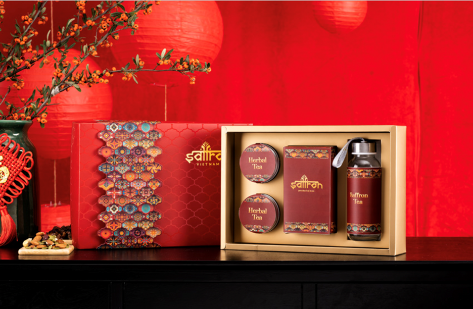 Hộp quà Ba Tư Nhụy hoa nghệ tây SHYAM