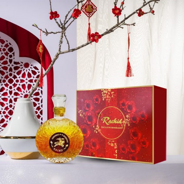 Hộp quà cao cấp chai XO ngâm đông trùng loại 500ml