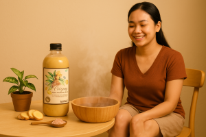 cách sử dụng nước cốt gừng tràm khuynh diệp