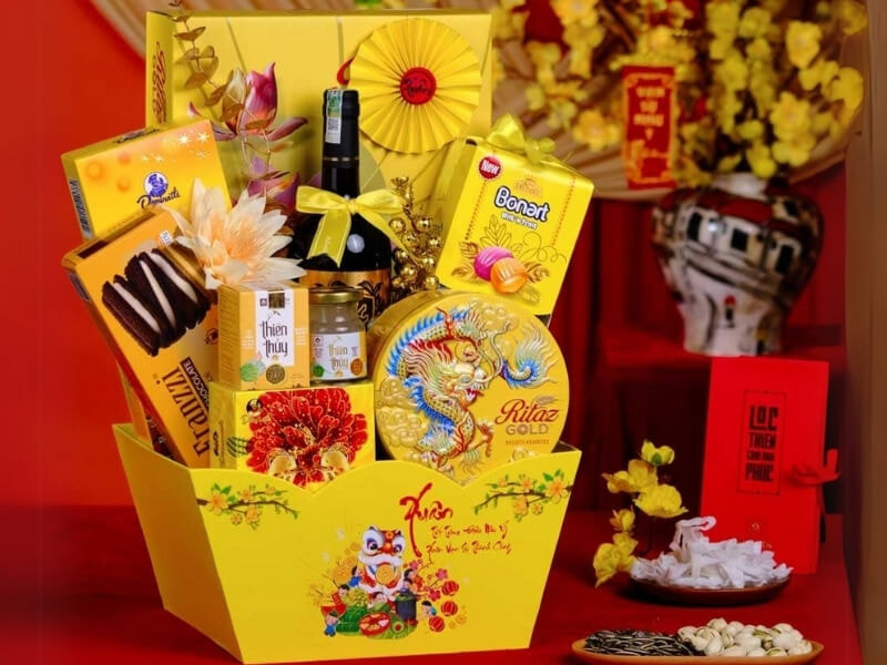 Giỏ Quà Tết Ở Đâu Hà Nội